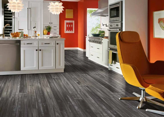 laminate flooring in kitchen